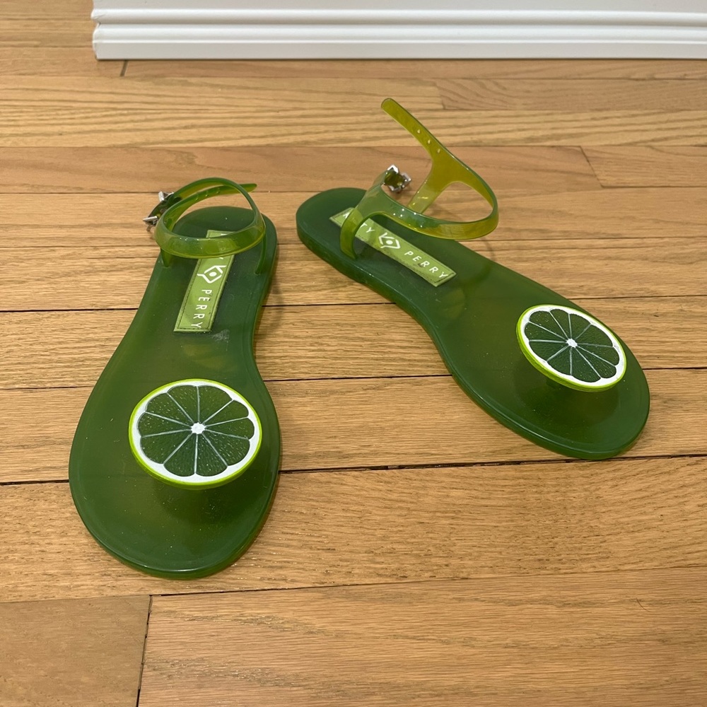 Katy Perry Jelly Sandals - Lime